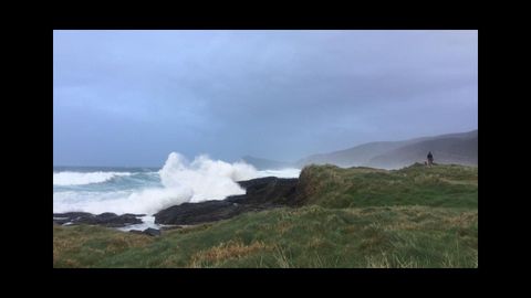 Temporal en la costa de Ferrol