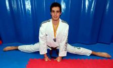 Felipe Barcala caeu na final do peso semipesado (-78 quilos).
