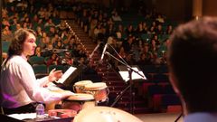 Actuaci�n de la Big Band del Conservatorio de Carballo