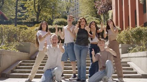 Imagen del videoclip «Madrid con ganas» que forma parte de la campaña electoral de Isabel Díaz Ayuso