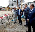 El terreno est� ubicado en la avenida de O Port�dego. 