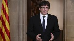 Puigdemont al rey: �As� no. Usted ayer decepcion� a mucha gente�