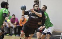 Bruno en plena acci�n de ataque en uno de los �ltimos partidos disputados en el Arena. 