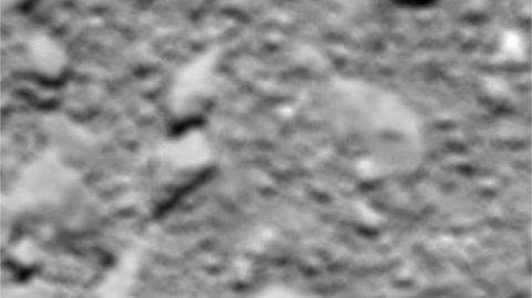 La �ltima imagen que capt� Rosetta del cometa Chury.
