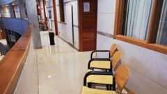 En una imagen de archivo, los juzgados de Santiago