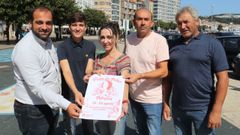 Su�rez-Puerta, P�rez Barral, Betanzos, Abraldes y Franco presentaron la cita.