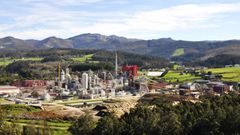 Biofábrica de Ence en Navia