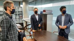 Rubén Arroxo (BNG) y Javier Arias (PP) se reunieron a principios de semana