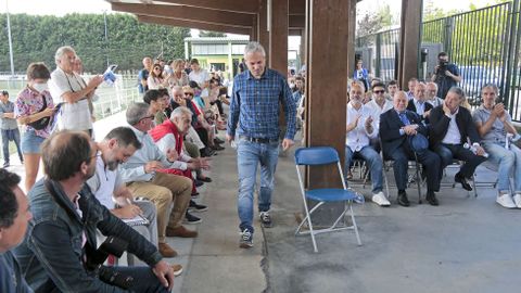 El deporte pontevedr�s homenajea a Manolo Barreiro