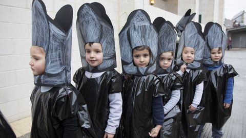 Carnaval del colegio Milladoiro de Malpica
