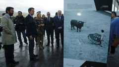 Feijoo y Ana Pastor en la inauguraci�n de la exposicion 40 a�os de Espa�a en democracia