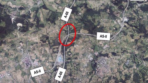 autopista Y, autov�a, autopistas, Asturias, �rea metropolitana.Futuro enlace de la A-66 y la AS-II, en la zona de Robledo