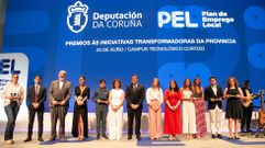 Entrega de los premios PEL de la Deputaci�n, en una imagen de la edici�n anterior