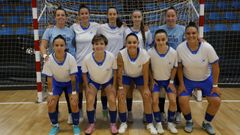 La plantilla mari�ana, antes de su partido de presentaci�n en pretemporada ante el Muslera.