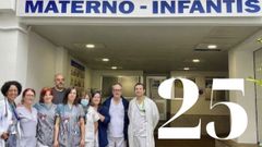 Las urgencias materno-infantiles del Hospital Provincial de Pontevedra cumplen 25 a�os