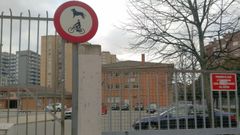 Patio del colegio Laviada