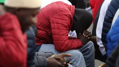 Un grupo de migrantes ya asentados en Espa�a