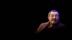 G�nter Grass, el 20 de noviembre del 2014, durante la inauguraci�n de su exposici�n Hundejahre (A�os de perro) en M�nich, Alemania