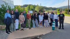 La petición de dedicarle la senda a Pessoa partió de los alumnos del Poeta Añón