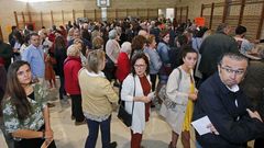 Alta participaci� en un centro de votaci�n de Pontevedra