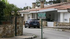 Uno de los accesos privados en A Toxa