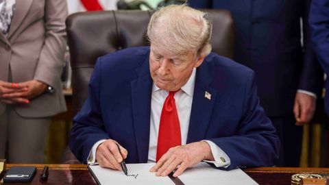 Imagen de archivo de Donald Trump.