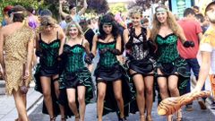 El carnaval de verano de Redondela empieza con ritmo