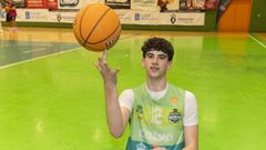 Mart�n Garc�a, joven promesa del Basket Xiria