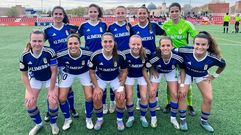 Once del Real Oviedo femenino ante el Atl�tico C