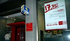 Imagen de un anuncio promocional de una hipoteca en Vigo