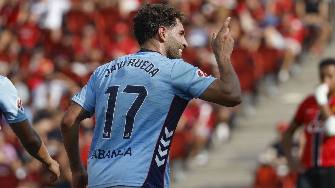 Javi Rueda marca el primer gol de la temporada en su debut como titular