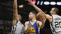 Los Spurs frenan a los Warriors