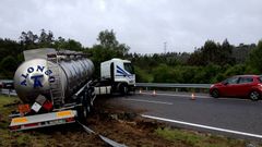 Accidente en la AP-9