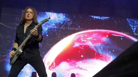 Concierto de Megadeth  en el Resurrection Fest, en Viveiro