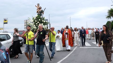 Procesi�n de San Crist�bal y bendici�n de veh�culos en Ribeira 2026