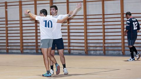 PARTIDO DE FUTBOL ENTRE EL PP Y EL PSOE DE PONTEVEDRA