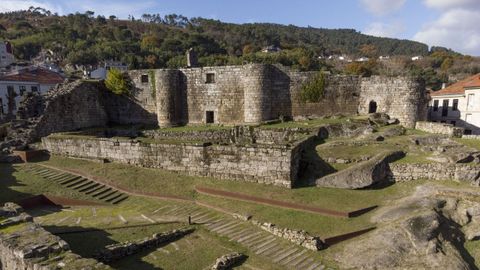 El castillo es uno de los atractivos tursticos de Ribadavia