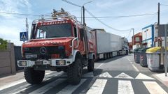 Imagen de la motobomba del GES de O Grove