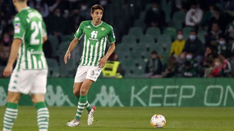 Edgar Gonzlez, durante un partido con el Betis