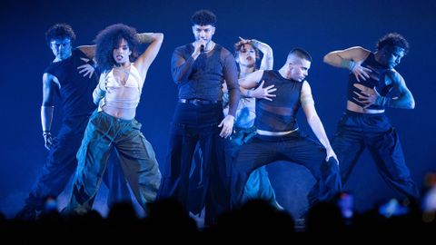 La actuaci�n de Kenneth en la primera semifinal del Beniform Fest