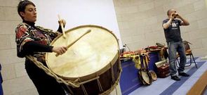 El m�sico Pablo Carpintero ofreci� un concierto did�ctico de m�sica tradicional.