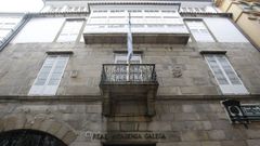 Real Academia Galega, en la calle Tabernas de A Corua