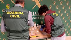 Los agentes intervinieron distintas sustancias utilizadas en las falsas terapias