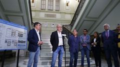 Presentaci�n del proyecto de rehabilitaci�n del IES valle Incl�n, en agosto del a�o pasado