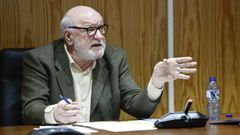 Claudio Garrido en el �ltimo pleno de Sarria