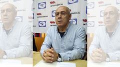 Tino Brugos en una rueda de prensa