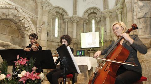 Concierto en la iglesia de las Bernardas, dentro de las Xornadas da Rota do Románico de Pantón