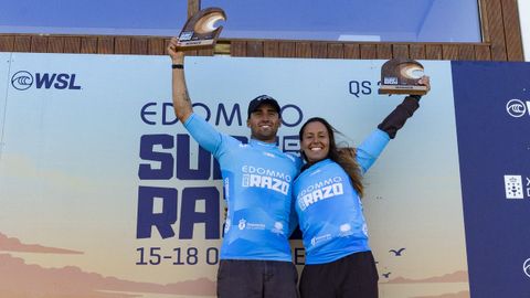 As&iacute; fue la jornada de surf en Razo: las fotos