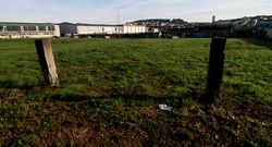 Parcela en la que se construir� el nuevo colegio.