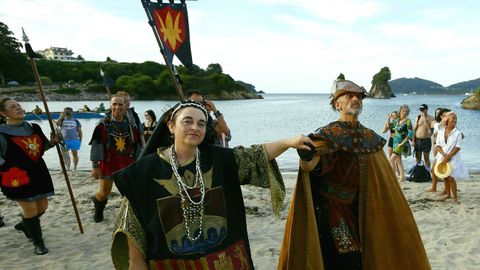 Desembarco de Carlos V en el Mercado Renacentista de Viveiro.